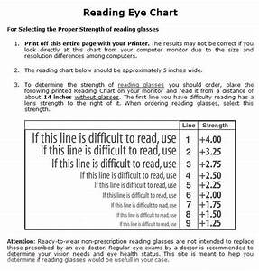 Free Printable Eye Chart For Reading Glasses Image To U