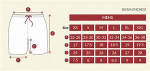 Lounge Shorts Size Chart Mens Māzŭ Resortwear