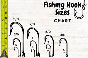 The Right Fishing Hook Size And Type Chart