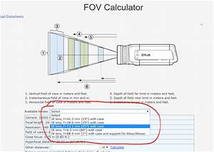 Online Fov Calculators