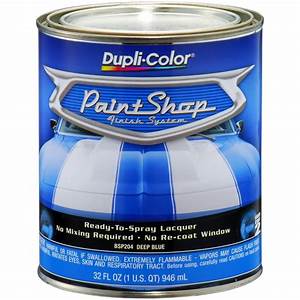 Dupli Color Bsp204 Deep Blue Metallic Paint Shop Finish System 32 Oz