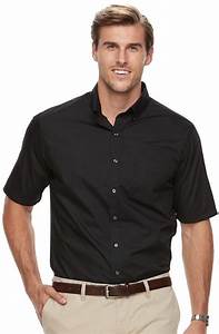 Big Croft Barrow Regular Fit Solid Easy Care Button Down