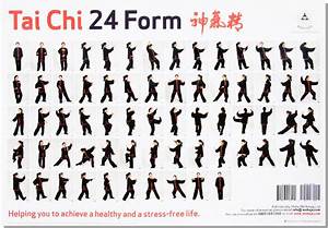 Simplified Standard 24 Movement T 39 Ai Chi Ch 39 Uan Form Yang 24 Taijiquan