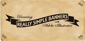 Banner With Adobe Illustrator Tutorial Design Pinterest