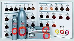 Nxt Next Generation Semi Permanent Hair Colour Guide Shade Chart