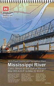 Mississippi River Lower Navigational Chart Book Mapagents