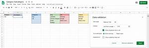 Subcategories In Google Sheets Casual Inferences