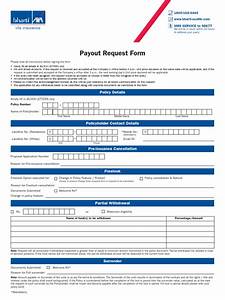 Payout Request Form Cheque Insurance