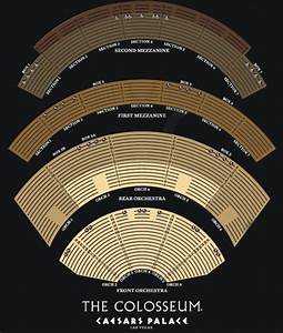 5 Pics Caesars Palace Colosseum Seating Chart And Description Alqu Blog