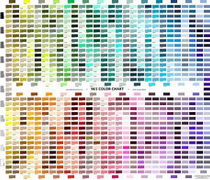 Spoonflower Just Put Out Their Own Big Color Chart Spoonflower Fabric