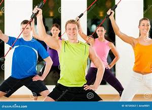 Training With Flexi Bar Stock Image Image Of Swinging 18730563
