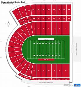 Maryland Stadium Seating Chart Rateyourseats Com