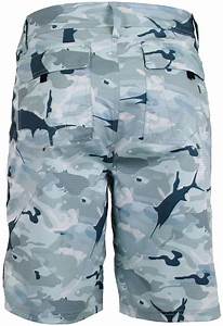 Aftco M82 Tactical Fishing Shorts Grey Camo Size 32