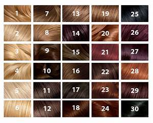 Hair Dye Color Chart Photos
