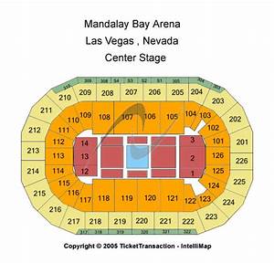 Pink Tickets Seating Chart Mandalay Bay Center Stage