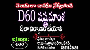 D60 Chart D60 Shastiamsa Chart Learn Astrology In Telugu D60 Chart