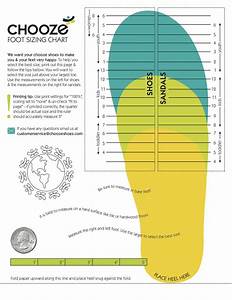 Foot Measure Chart Printable
