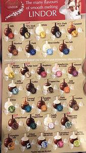Wrapper Color Lindor Chocolate Flavors 19 Best Lindt Chocolate Images