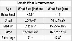 Average Wrist Size And Circumference For Women And Men