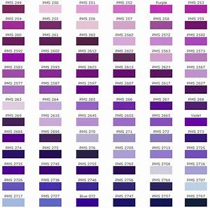 Different Shades Of Purple Chart Purple Shade Purple Shades Of