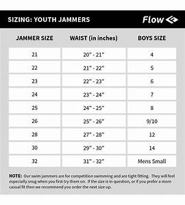 Flow Swim Jammer Boys Youth Sizes 21 To 32 In Black Navy And Blue