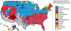 Largest Ancestral Groups In The United States By County