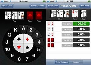 Poker Odds Calculator Spins The Wheel On Iphone Mobiletor Com