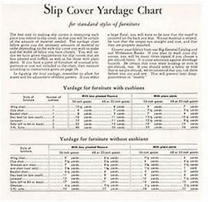 Slipcover Yardage Requirements Via Counterpoint Design Studio