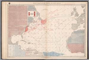 Pilot Chart Of The North Atlantic Ocean January 1890 David Rumsey