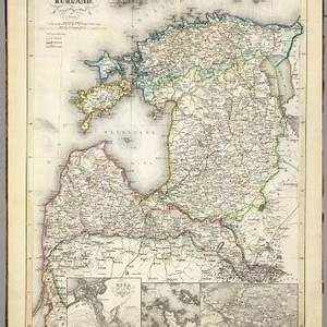 Curland Kurland Historical Maps Tobin Family Genealogy Site