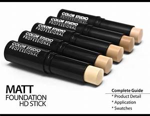 Matt Foundation Hd Stick Product Info And Swatches Color Studio