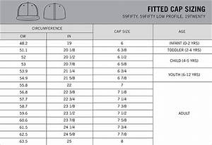 Fitted Hat Size Conversion Chart My Girl
