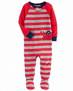 Carter 39 S Baby Boys 39 2t 5t One Piece Snug Fit Cotton Pajamas 4t Red