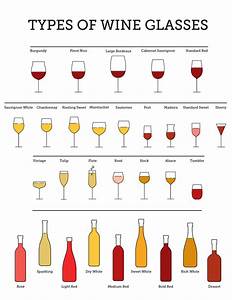 Types Of Wine Glasses Shapes Styles Sizes More
