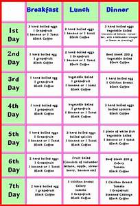 7 day diet plan for weight loss shape high protein diet chart for