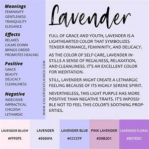 Meaning Of The Color Lavender Symbolism Common Uses More