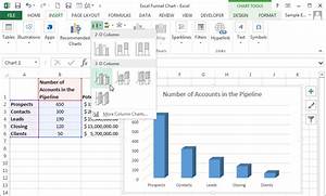 How To Create An Excel Funnel Chart Pryor Learning