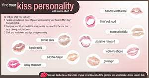 Lipstick Personality Chart Google Search Personality