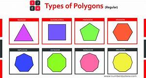 Free Printable Polygons Colored Charts For Classroom Pdf Number