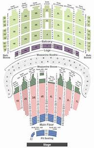 Chicago Theatre Seating Chart With Seat Numbers Tickpick Theater