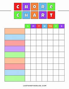 Simple Diy Chore Charts For Kids Gambaran