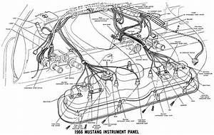 1970 Mustang Instrument Wiring Diagram Schematic