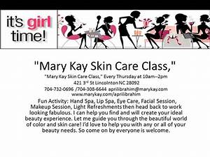 Quot Mark Skin Care Class Quot Mark Mary Skin Care Girls Time