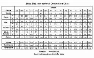 Ski Boot Size Conversion Chart Greenbushfarm Com