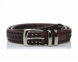 Perry Ellis Perry Ellis Portfolio Men 39 S 32 Leather Braided Belt