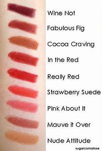 Revlon Lipstick Shade Chart Make Up Pinterest