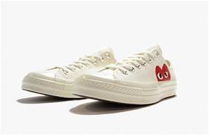 Converse X Cdg Chuck Taylor All Star Low Play White Men 39 S