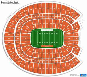 Empower Field Seating Chart Rateyourseats Com