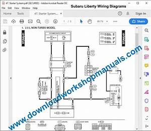2000 Subaru Liberty Wiring Diagram