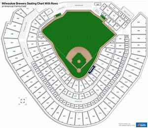 American Family Field Seating Chart Rateyourseats Com